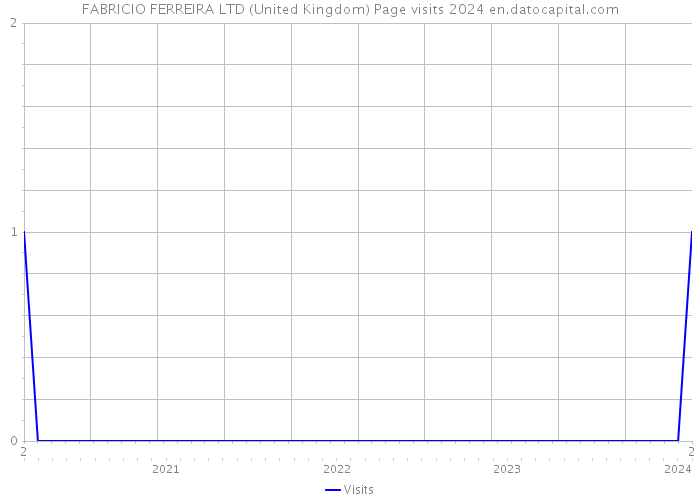 FABRICIO FERREIRA LTD (United Kingdom) Page visits 2024 