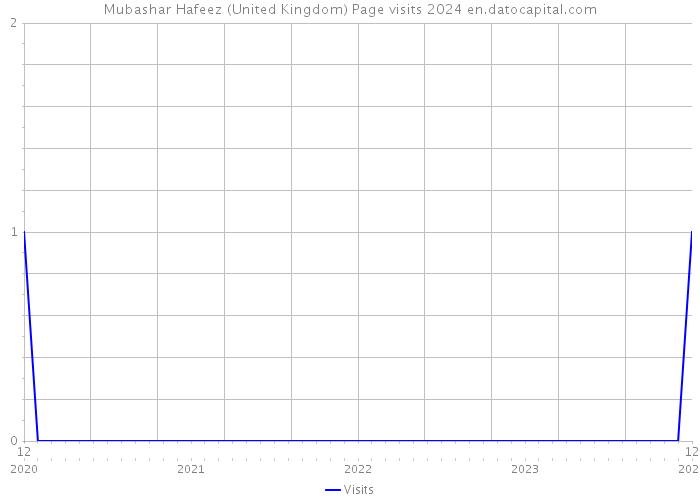 Mubashar Hafeez (United Kingdom) Page visits 2024 