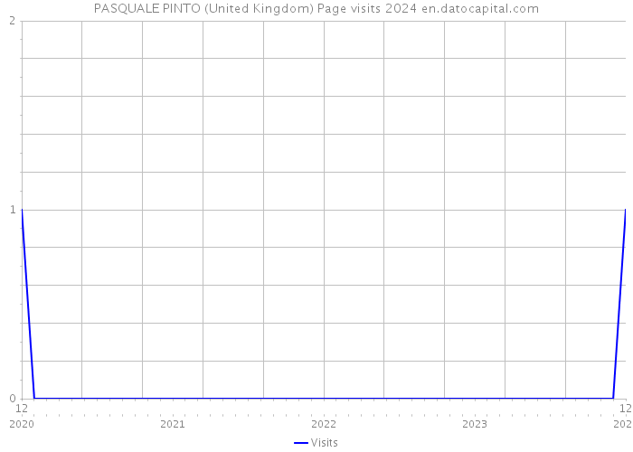 PASQUALE PINTO (United Kingdom) Page visits 2024 