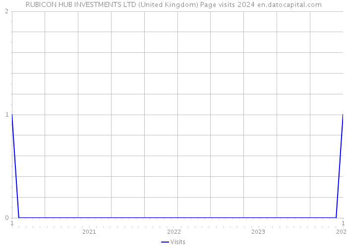 RUBICON HUB INVESTMENTS LTD (United Kingdom) Page visits 2024 