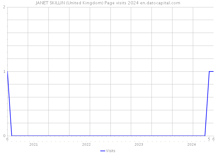 JANET SKILLIN (United Kingdom) Page visits 2024 