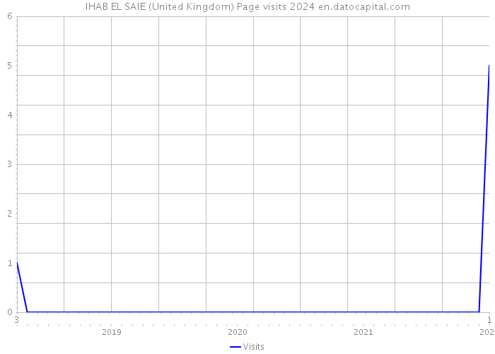IHAB EL SAIE (United Kingdom) Page visits 2024 