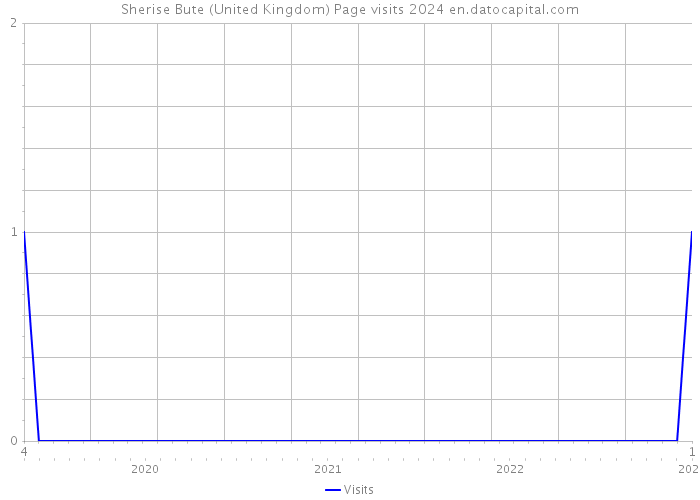 Sherise Bute (United Kingdom) Page visits 2024 