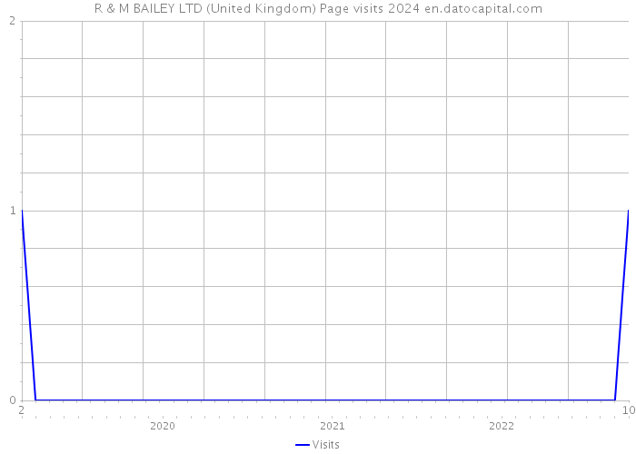 R & M BAILEY LTD (United Kingdom) Page visits 2024 