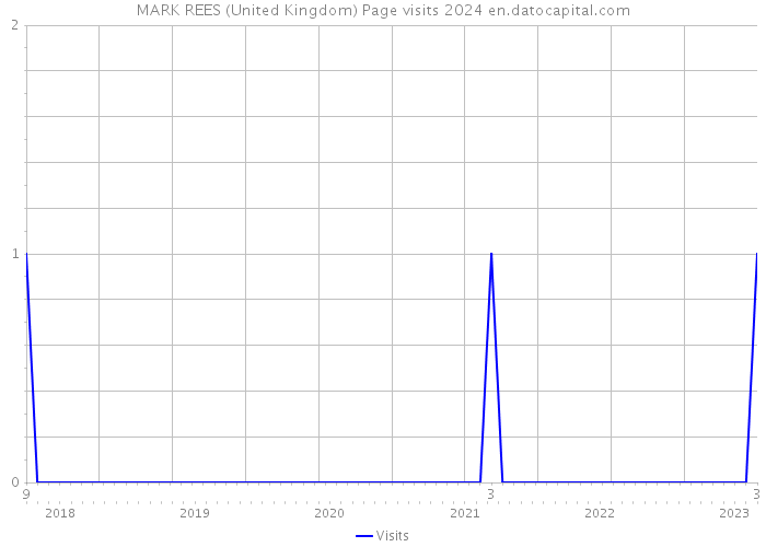 MARK REES (United Kingdom) Page visits 2024 