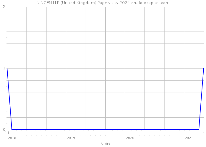 NINGEN LLP (United Kingdom) Page visits 2024 