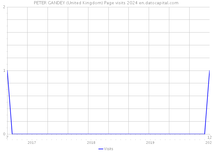 PETER GANDEY (United Kingdom) Page visits 2024 