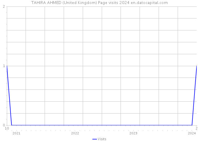 TAHIRA AHMED (United Kingdom) Page visits 2024 