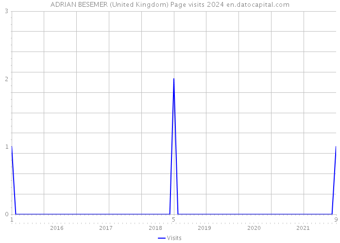 ADRIAN BESEMER (United Kingdom) Page visits 2024 