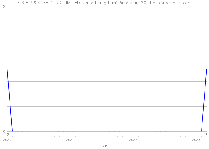 SLK HIP & KNEE CLINIC LIMITED (United Kingdom) Page visits 2024 