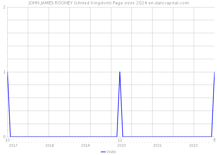 JOHN JAMES ROONEY (United Kingdom) Page visits 2024 