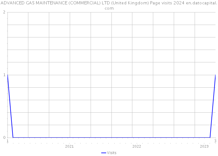 ADVANCED GAS MAINTENANCE (COMMERCIAL) LTD (United Kingdom) Page visits 2024 