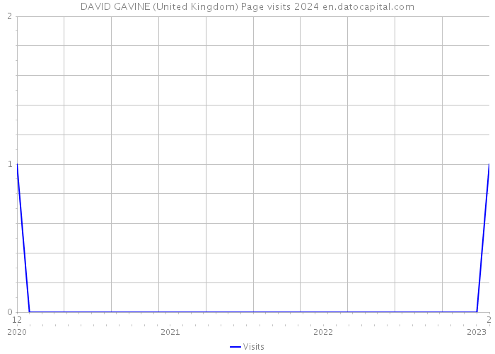 DAVID GAVINE (United Kingdom) Page visits 2024 