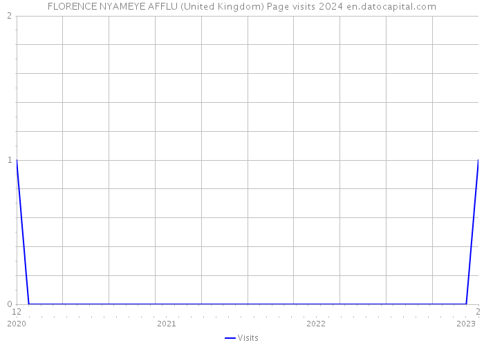 FLORENCE NYAMEYE AFFLU (United Kingdom) Page visits 2024 