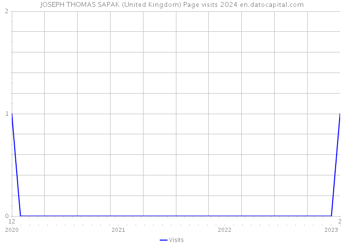 JOSEPH THOMAS SAPAK (United Kingdom) Page visits 2024 