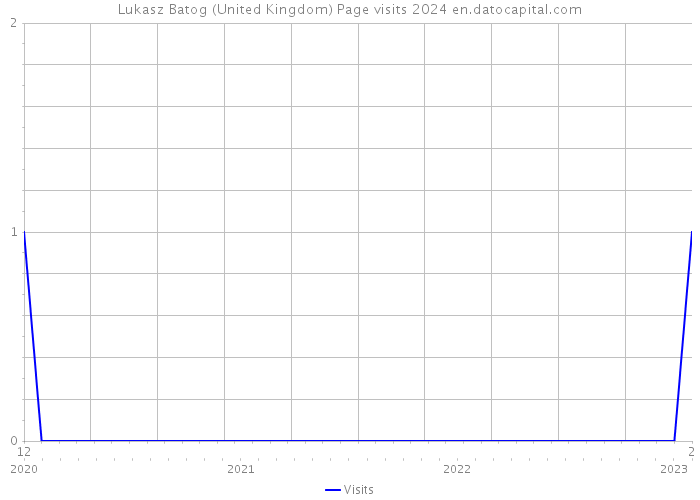 Lukasz Batog (United Kingdom) Page visits 2024 