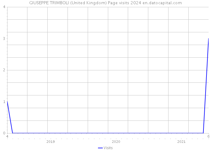 GIUSEPPE TRIMBOLI (United Kingdom) Page visits 2024 