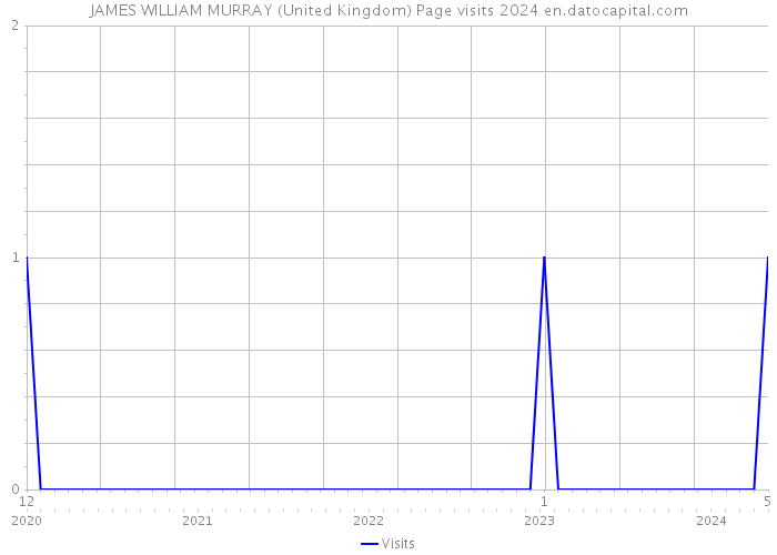 JAMES WILLIAM MURRAY (United Kingdom) Page visits 2024 
