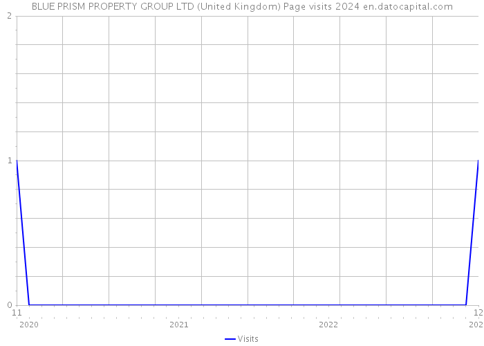 BLUE PRISM PROPERTY GROUP LTD (United Kingdom) Page visits 2024 