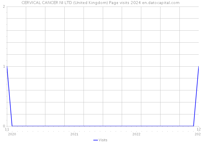 CERVICAL CANCER NI LTD (United Kingdom) Page visits 2024 