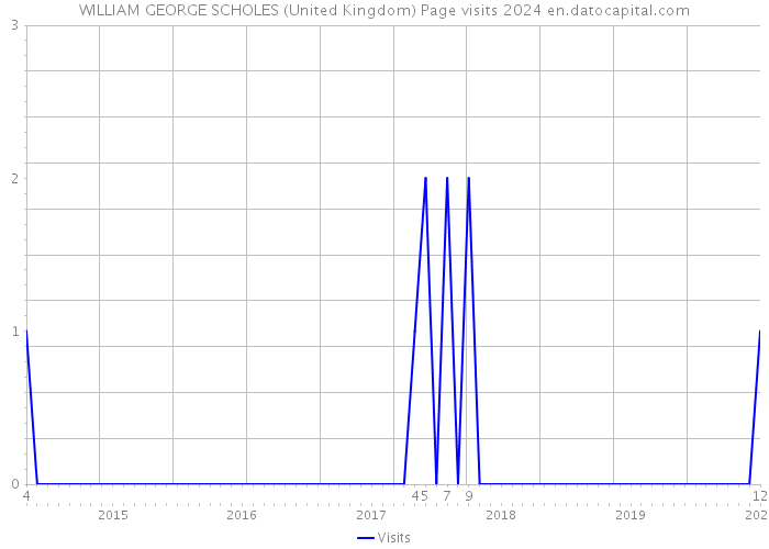 WILLIAM GEORGE SCHOLES (United Kingdom) Page visits 2024 