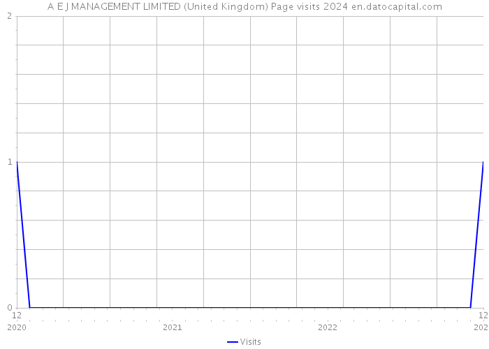 A E J MANAGEMENT LIMITED (United Kingdom) Page visits 2024 