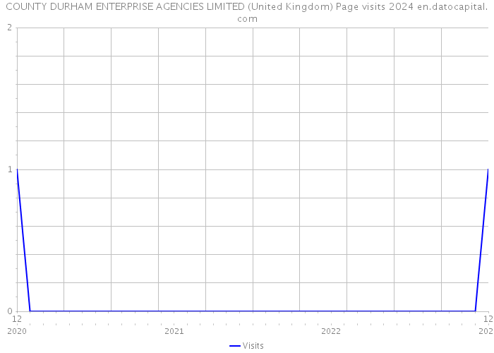 COUNTY DURHAM ENTERPRISE AGENCIES LIMITED (United Kingdom) Page visits 2024 