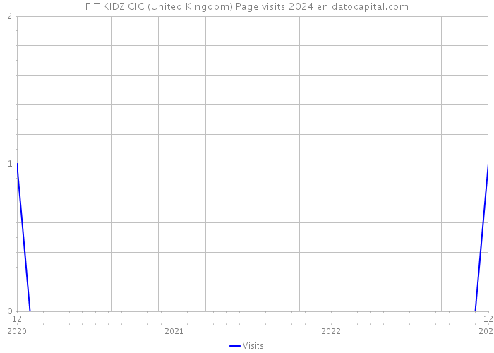 FIT KIDZ CIC (United Kingdom) Page visits 2024 