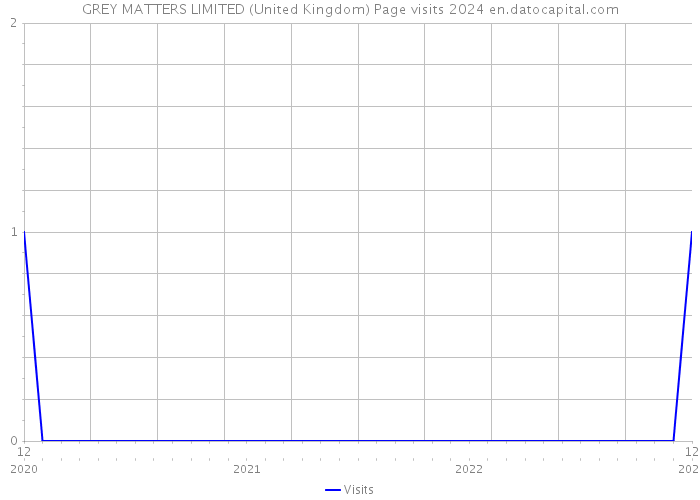 GREY MATTERS LIMITED (United Kingdom) Page visits 2024 