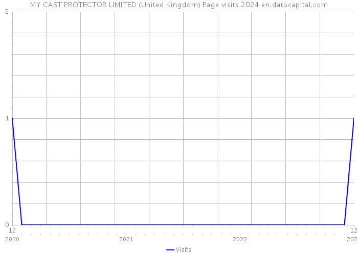 MY CAST PROTECTOR LIMITED (United Kingdom) Page visits 2024 