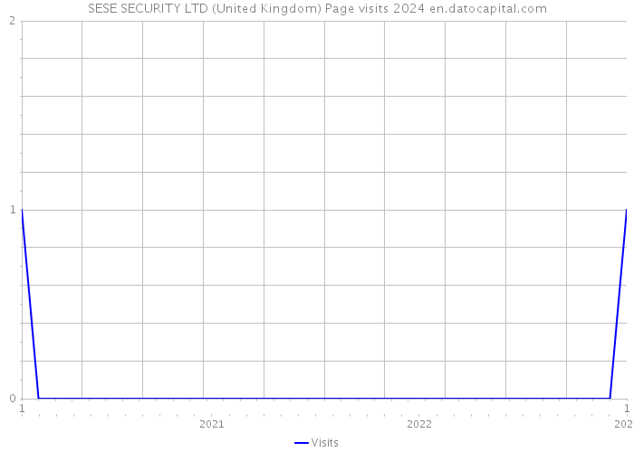 SESE SECURITY LTD (United Kingdom) Page visits 2024 