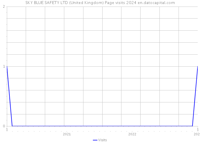SKY BLUE SAFETY LTD (United Kingdom) Page visits 2024 