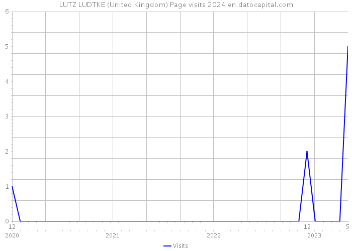 LUTZ LUDTKE (United Kingdom) Page visits 2024 