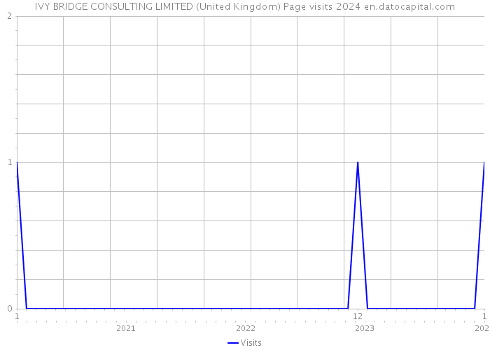 IVY BRIDGE CONSULTING LIMITED (United Kingdom) Page visits 2024 