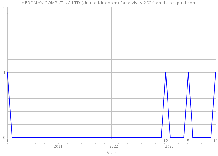 AEROMAX COMPUTING LTD (United Kingdom) Page visits 2024 