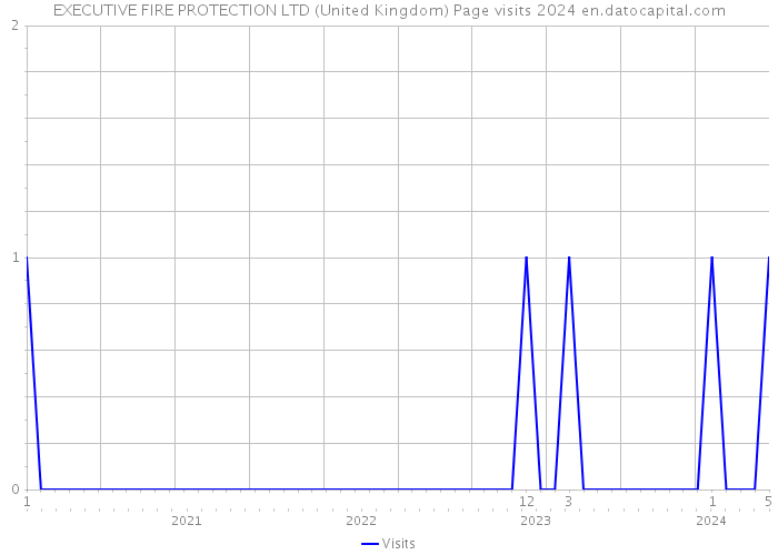 EXECUTIVE FIRE PROTECTION LTD (United Kingdom) Page visits 2024 