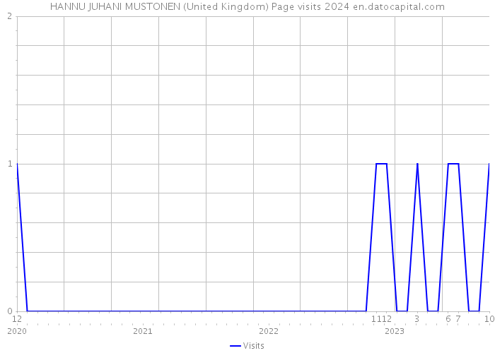 HANNU JUHANI MUSTONEN (United Kingdom) Page visits 2024 