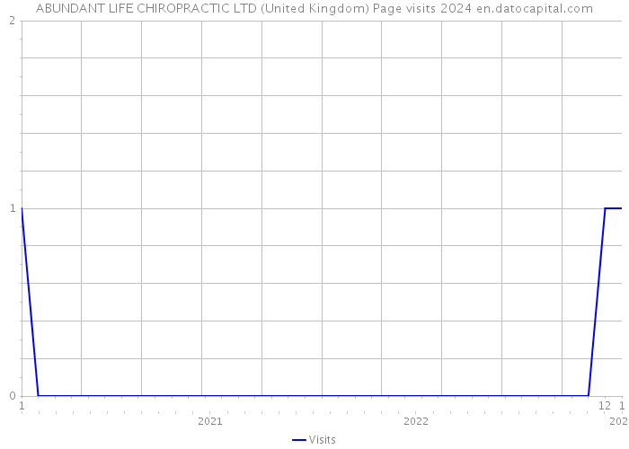 ABUNDANT LIFE CHIROPRACTIC LTD (United Kingdom) Page visits 2024 