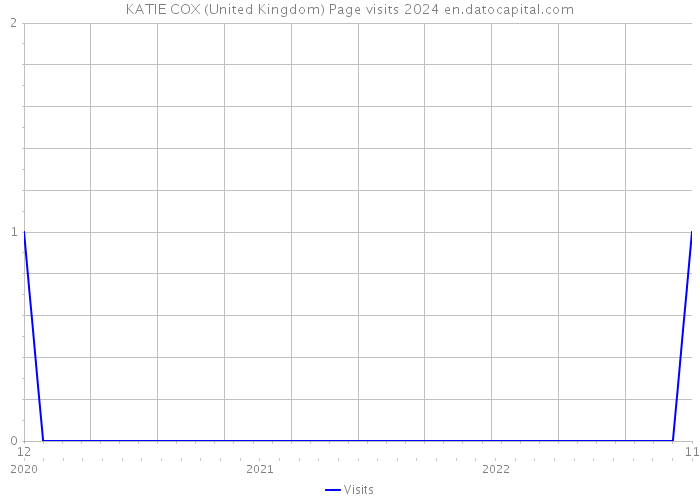 KATIE COX (United Kingdom) Page visits 2024 