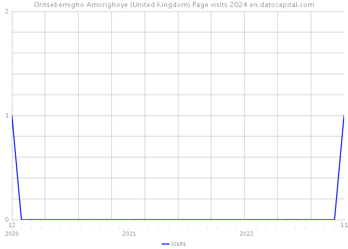 Oritsebemigho Amorighoye (United Kingdom) Page visits 2024 