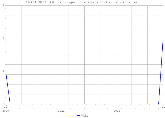 GRACE RICOTTI (United Kingdom) Page visits 2024 