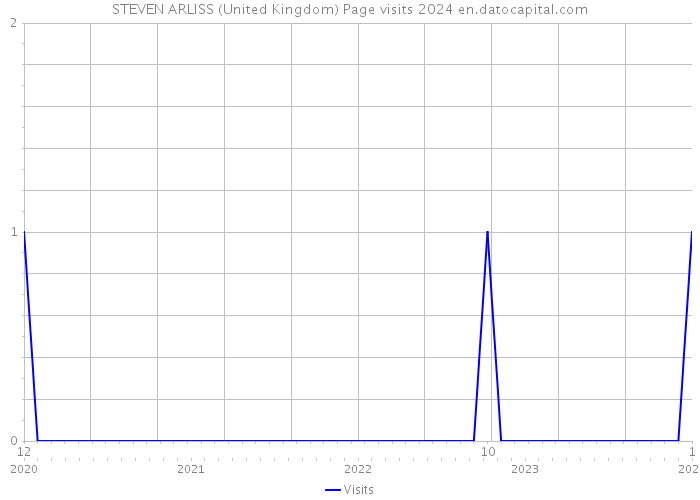 STEVEN ARLISS (United Kingdom) Page visits 2024 