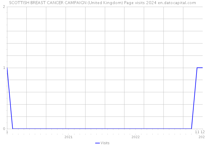 SCOTTISH BREAST CANCER CAMPAIGN (United Kingdom) Page visits 2024 