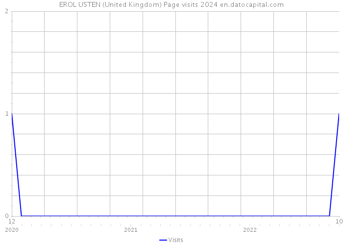 EROL USTEN (United Kingdom) Page visits 2024 