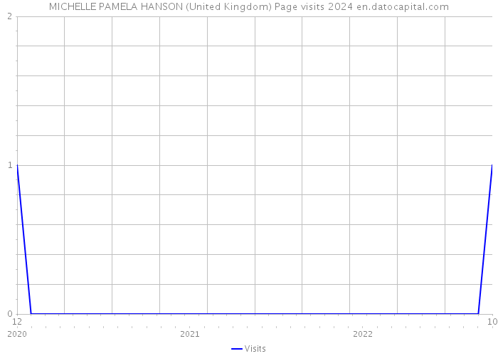 MICHELLE PAMELA HANSON (United Kingdom) Page visits 2024 
