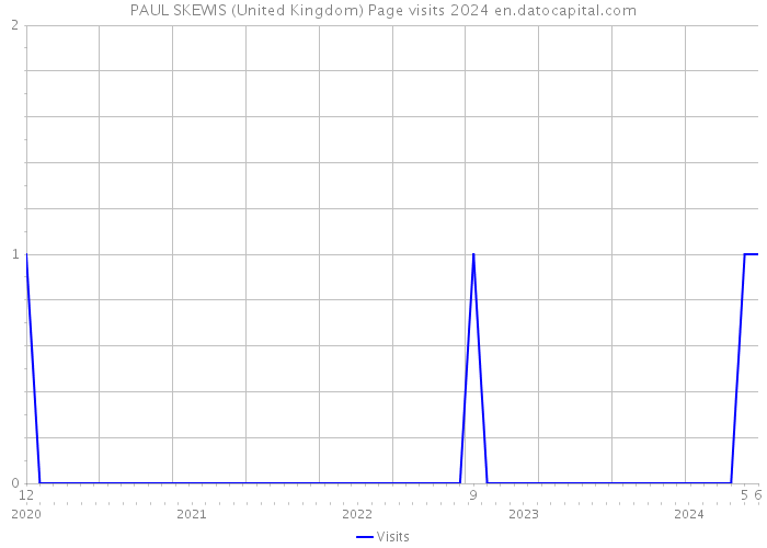PAUL SKEWIS (United Kingdom) Page visits 2024 