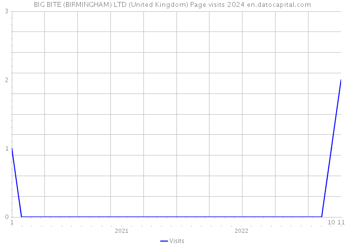 BIG BITE (BIRMINGHAM) LTD (United Kingdom) Page visits 2024 