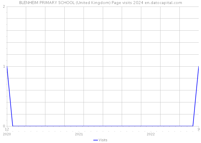 BLENHEIM PRIMARY SCHOOL (United Kingdom) Page visits 2024 