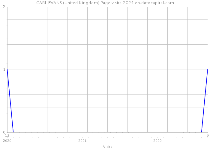 CARL EVANS (United Kingdom) Page visits 2024 