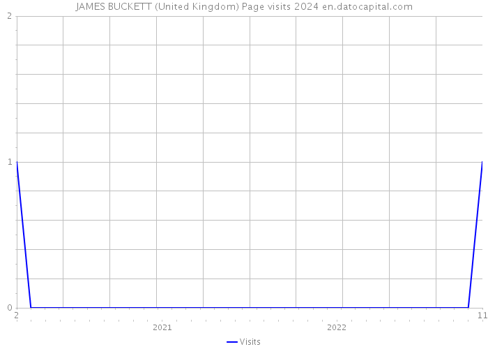 JAMES BUCKETT (United Kingdom) Page visits 2024 